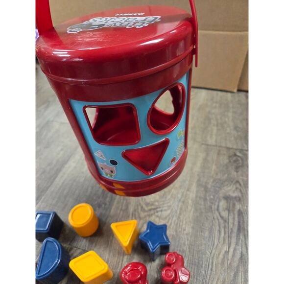 Case IH Rory's Shape Sorter Tiny Tracks Infant Baby Tractor Farm Toddler Toys - Picture 6 of 7